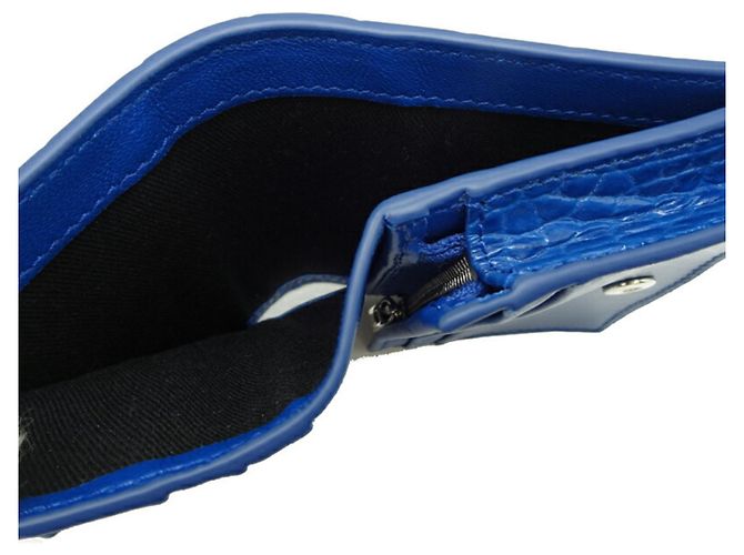 Versace Medusa 95 Bifold Geldbörse Blau - Ansicht 8
