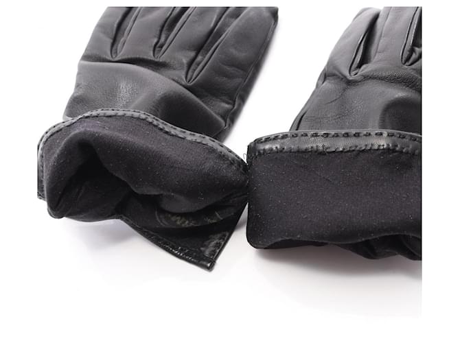 Hermès Kelly Handschuhe Schwarz - Ansicht 4