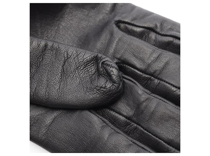 Hermès Kelly Handschuhe Schwarz - Ansicht 6