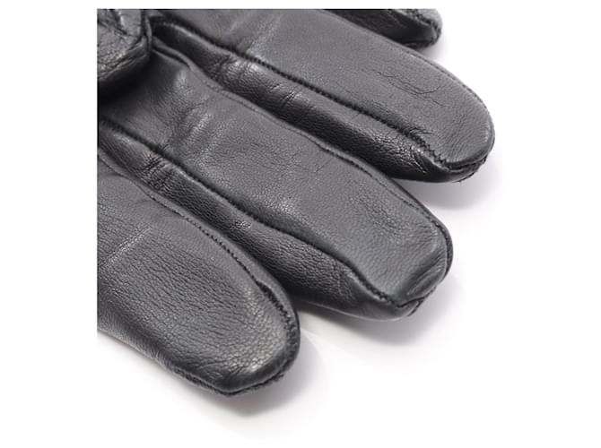 Hermès Kelly Handschuhe Schwarz - Ansicht 7