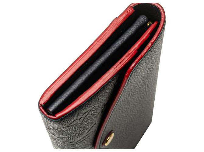 Louis Vuitton Monogram Empreinte Langbörse Rot Marineblau - Ansicht 5