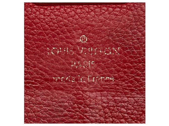 Portafoglio Lungo Pallas Monogram Louis Vuitton Marrone Rosso - vista 10