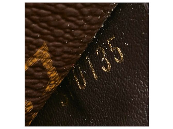 Portafoglio Lungo Pallas Monogram Louis Vuitton Marrone Rosso - vista 11