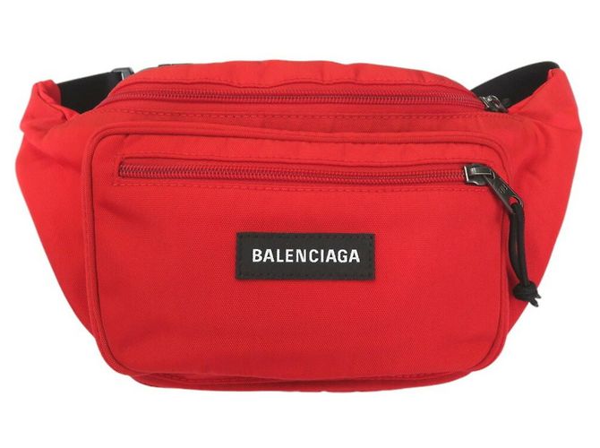 Marsupio Explorer di Balenciaga Rosso - vista 3