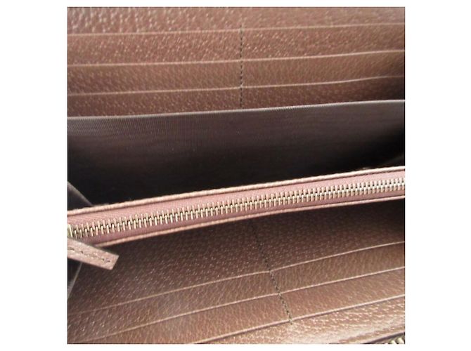 Monedero de bambú Gucci Diana Castaño Beige - vista 4