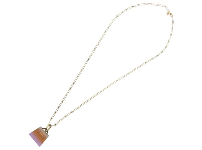 Collar Péndulo Amuleto Kelly Fusion Hermès Púrpura - vista 5