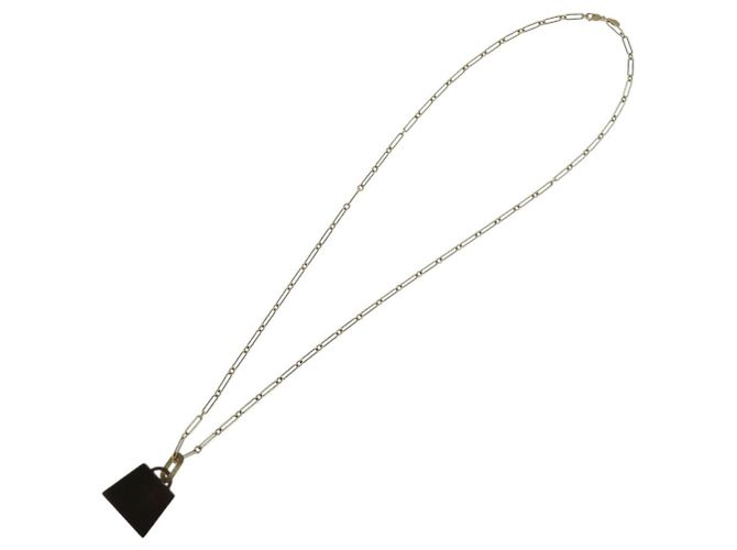 Collar Péndulo Amuleto Kelly Fusion Hermès Púrpura - vista 6