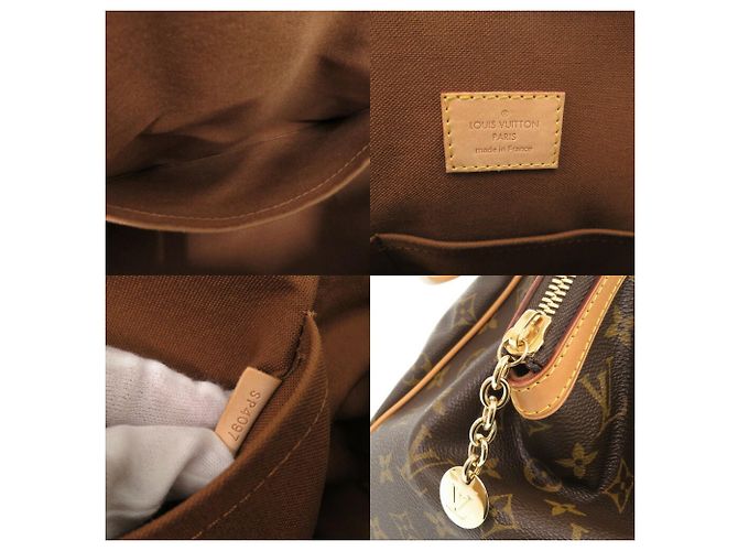 Louis Vuitton Tivoli GM Monogram Handbag Brown - view 8
