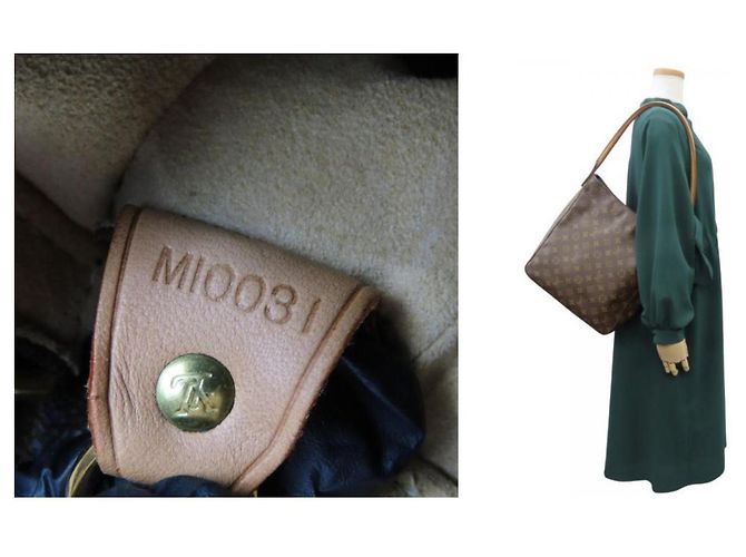 Borsa a Spalla Looping GM Louis Vuitton Marrone - vista 10