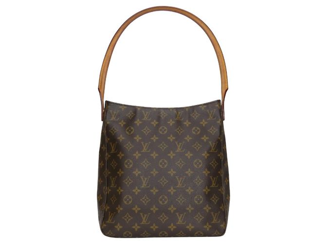 Borsa a Spalla Looping GM Louis Vuitton Marrone - vista 11