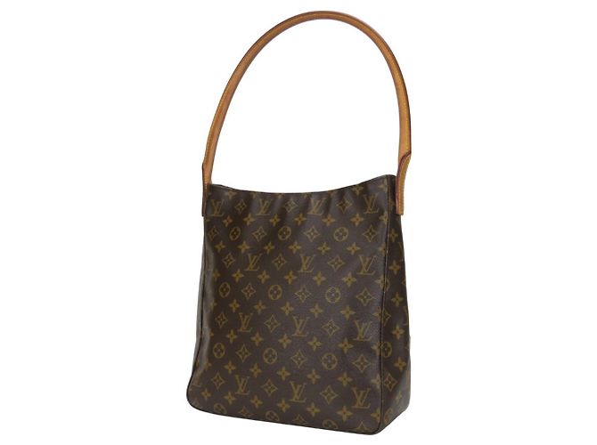 Borsa a Spalla Looping GM Louis Vuitton Marrone - vista 2