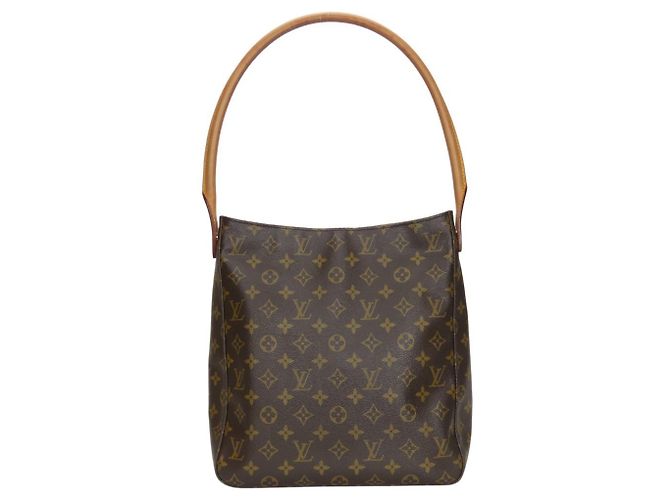 Borsa a Spalla Looping GM Louis Vuitton Marrone - vista 3