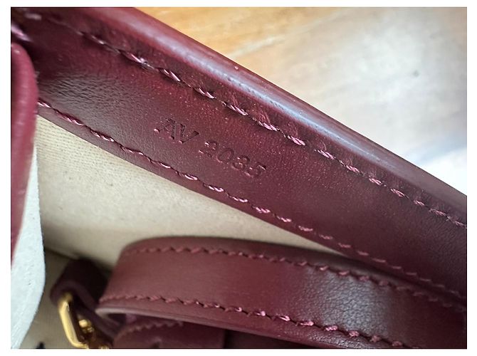 Borsa Jacquemus Le Grand Bambino Bourdeaux Bordò - vista 10
