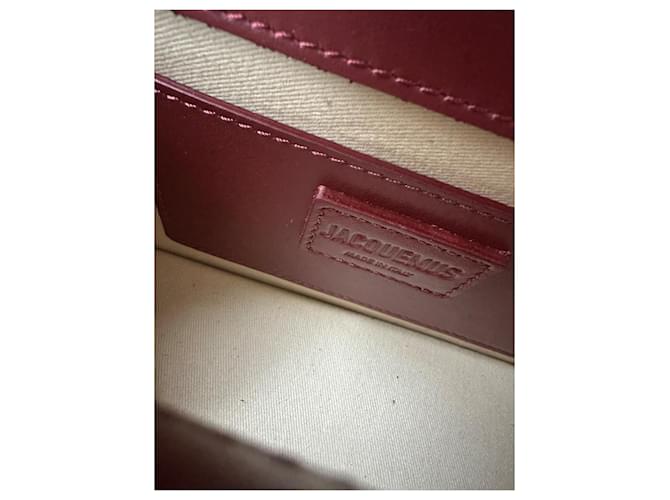 Borsa Jacquemus Le Grand Bambino Bourdeaux Bordò - vista 7