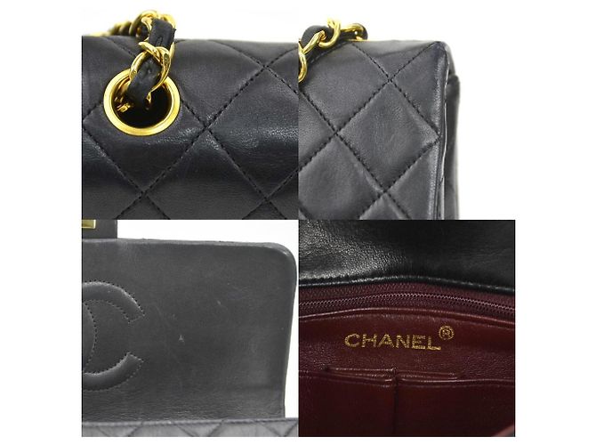 Borsa a Spalla Matelassé Chanel Nero - vista 4