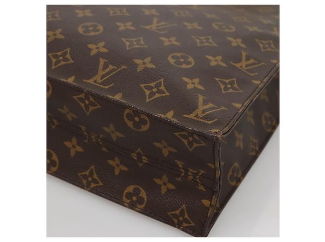 LOUIS VUITTON Borsa Sac Plat Monogram M51140 LV Auth BA5321 Monogramma - vista 9