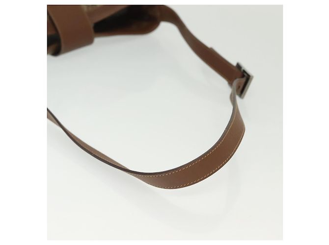 Bolsa de Ombro Gucci GG Canvas Web Sherry Line Bege 2058 001 5000 Auth yk19452 Vermelho - vista 7