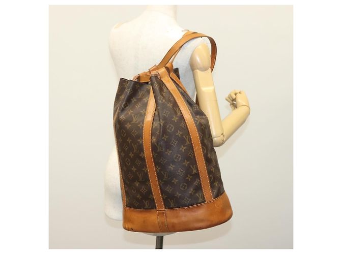 LOUIS VUITTON Borsa a Spalla Monogram Randonnee GM M42244 LV Auth bs29037 Monogramma - vista 20