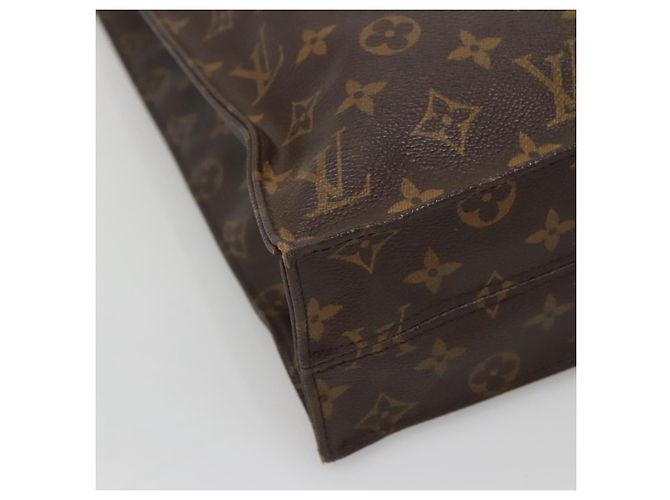 LOUIS VUITTON Borsa Sac Plat Monogram M51140 LV Auth 140437 Monogramma - vista 14