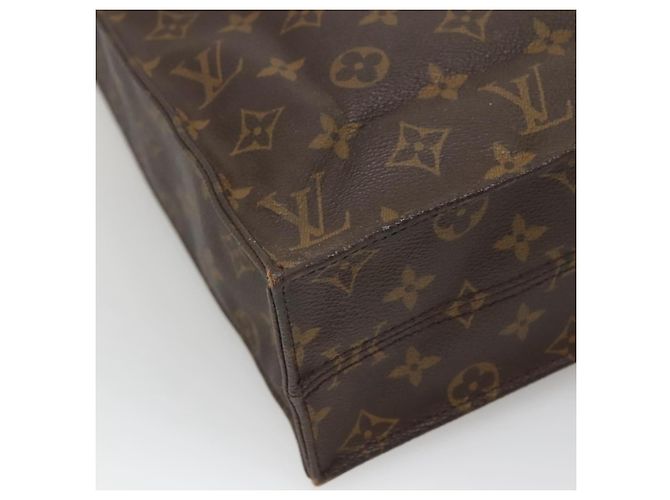 LOUIS VUITTON Borsa Sac Plat Monogram M51140 LV Auth 140437 Monogramma - vista 16