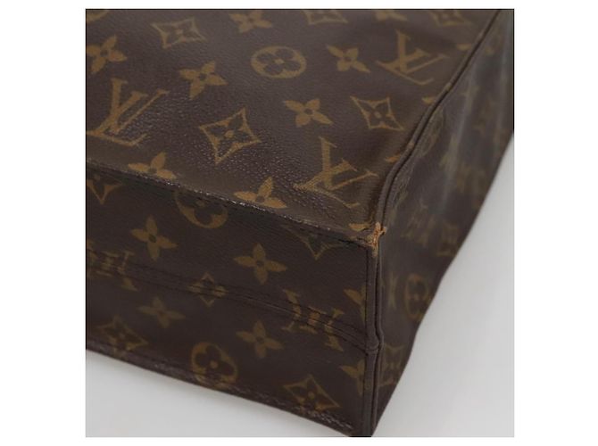 LOUIS VUITTON Borsa Sac Plat Monogram M51140 LV Auth 140437 Monogramma - vista 9