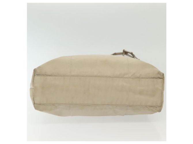 Borsa a Spalla Prada Nylon Beige Auth 134987 - vista 5