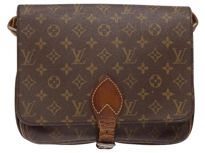 LOUIS VUITTON Bolsa de Ombro Monogram Cartouchiere GM M51252 LV Auth 140280 Monograma - vista 13
