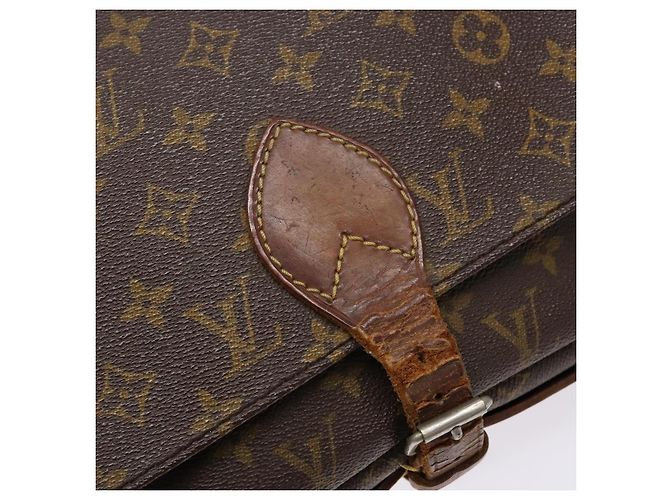 LOUIS VUITTON Bolsa de Ombro Monogram Cartouchiere GM M51252 LV Auth 140280 Monograma - vista 18