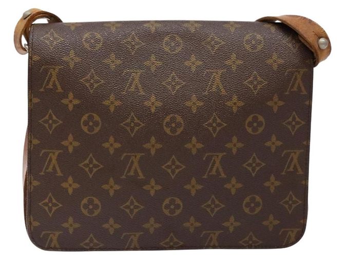 LOUIS VUITTON Bolsa de Ombro Monogram Cartouchiere GM M51252 LV Auth 140280 Monograma - vista 2