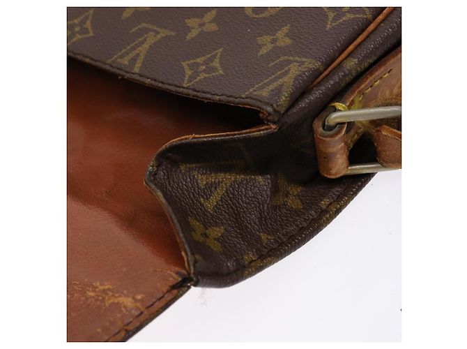 LOUIS VUITTON Bolsa de Ombro Monogram Cartouchiere GM M51252 LV Auth 140280 Monograma - vista 20