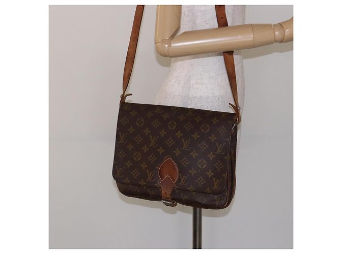 LOUIS VUITTON Bolsa de Ombro Monogram Cartouchiere GM M51252 LV Auth 140280 Monograma - vista 26