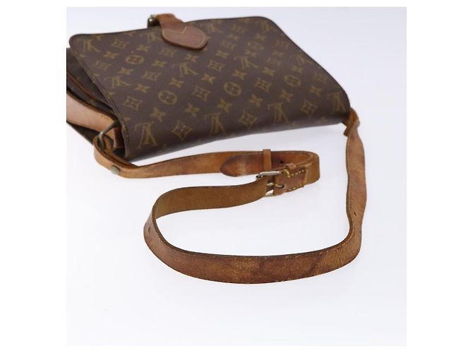 LOUIS VUITTON Bolsa de Ombro Monogram Cartouchiere GM M51252 LV Auth 140280 Monograma - vista 7