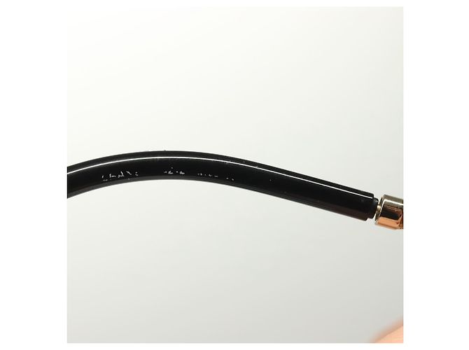 Occhiali da sole CHANEL metallo tono argento CC Auth 136551M - vista 10