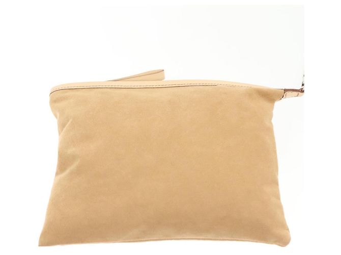 Borsa Tote Gancini in vinile marrone Auth BA5292 di Salvatore Ferragamo - vista 19