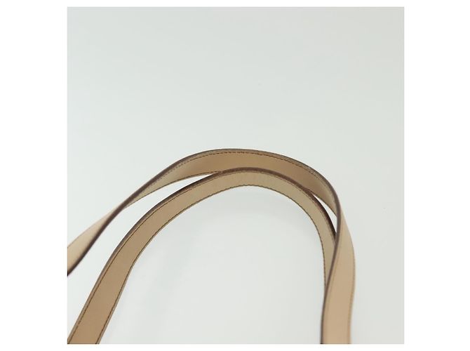 Borsa Tote Gancini in vinile marrone Auth BA5292 di Salvatore Ferragamo - vista 8