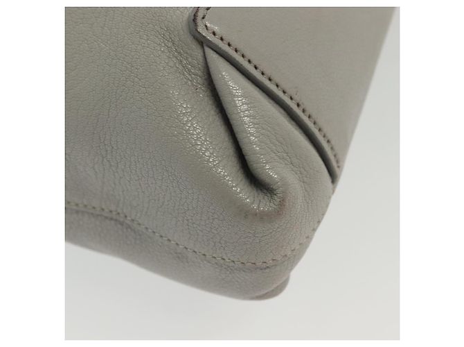 Miu Miu Tote Bag aus Leder in Grau Gold Auth bs29284 Braun Golden - Ansicht 15
