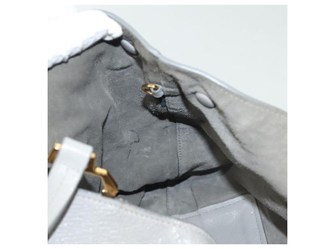 Miu Miu Tote Bag aus Leder in Grau Gold Auth bs29284 Braun Golden - Ansicht 22