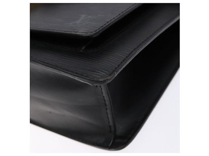 LOUIS VUITTON Borsa a Mano Epi Monceau 28 Nera M52122 LV Auth 140261 Nero - vista 15