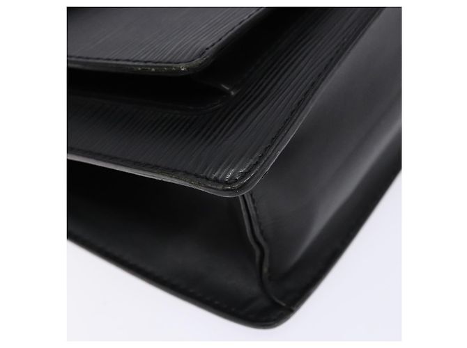 LOUIS VUITTON Borsa a Mano Epi Monceau 28 Nera M52122 LV Auth 140261 Nero - vista 16