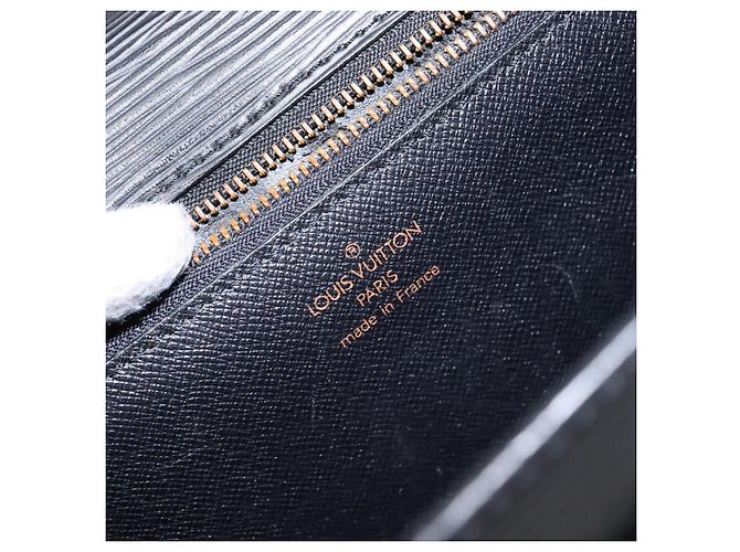 LOUIS VUITTON Borsa a Mano Epi Monceau 28 Nera M52122 LV Auth 140261 Nero - vista 22