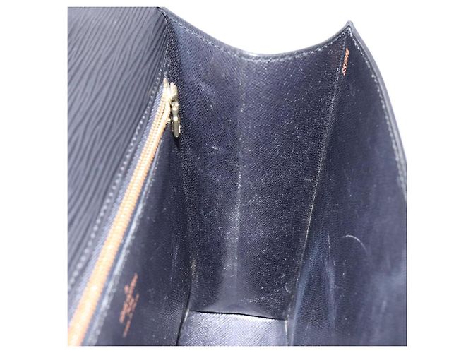 LOUIS VUITTON Borsa a Mano Epi Monceau 28 Nera M52122 LV Auth 140261 Nero - vista 24