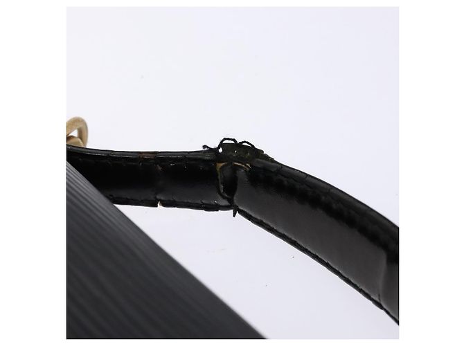 LOUIS VUITTON Borsa a Mano Epi Monceau 28 Nera M52122 LV Auth 140261 Nero - vista 8