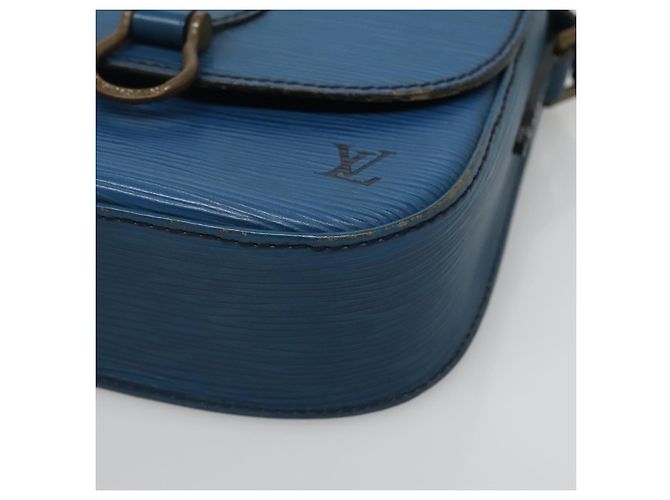 LOUIS VUITTON Borsa a Spalla Epi Saint Cloud PM Blu M52195 LV Auth 142273 - vista 14