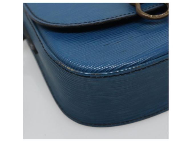 LOUIS VUITTON Borsa a Spalla Epi Saint Cloud PM Blu M52195 LV Auth 142273 - vista 15