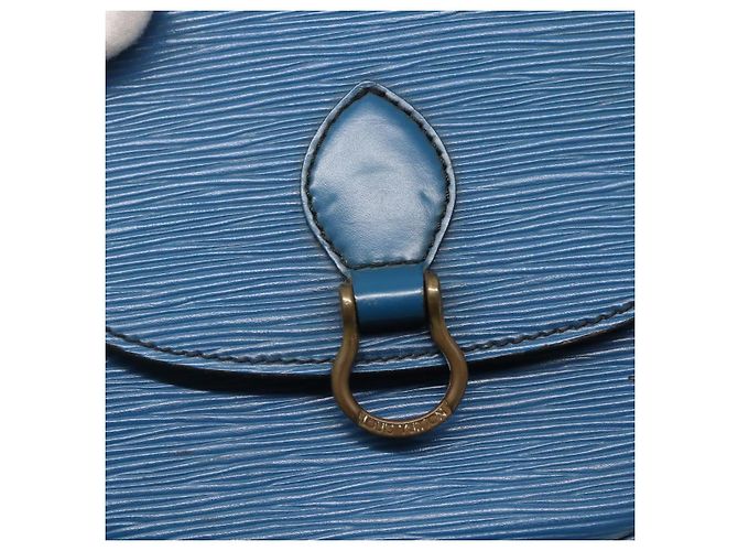 LOUIS VUITTON Borsa a Spalla Epi Saint Cloud PM Blu M52195 LV Auth 142273 - vista 18