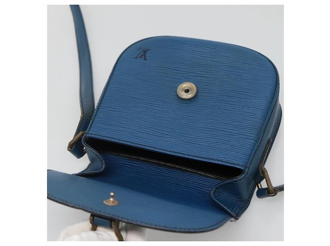 LOUIS VUITTON Borsa a Spalla Epi Saint Cloud PM Blu M52195 LV Auth 142273 - vista 19