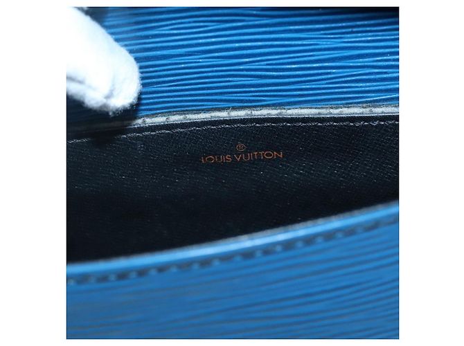 LOUIS VUITTON Borsa a Spalla Epi Saint Cloud PM Blu M52195 LV Auth 142273 - vista 21