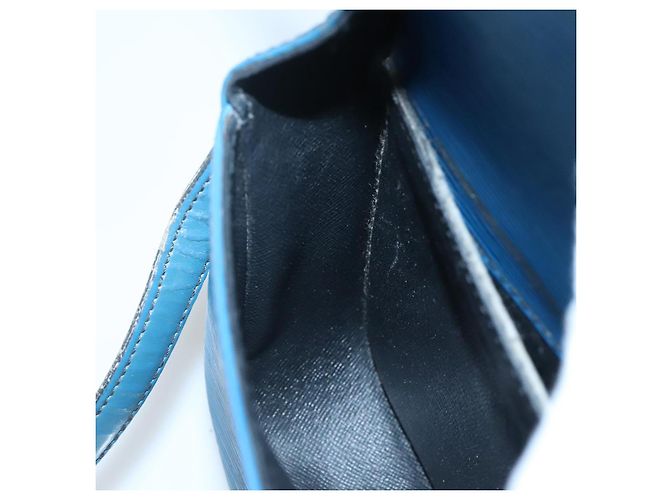 LOUIS VUITTON Borsa a Spalla Epi Saint Cloud PM Blu M52195 LV Auth 142273 - vista 23