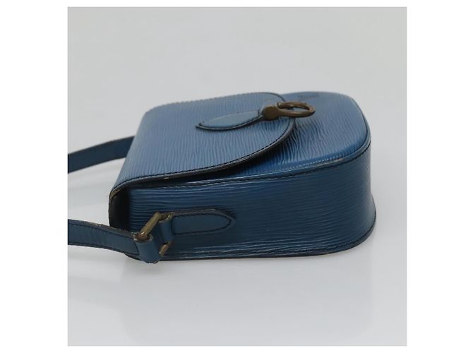 LOUIS VUITTON Borsa a Spalla Epi Saint Cloud PM Blu M52195 LV Auth 142273 - vista 3