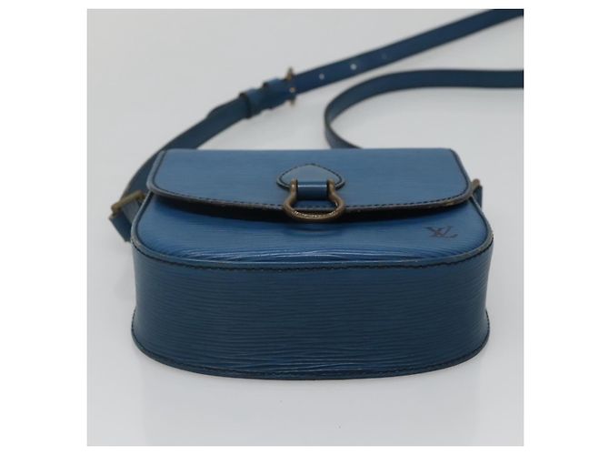 LOUIS VUITTON Borsa a Spalla Epi Saint Cloud PM Blu M52195 LV Auth 142273 - vista 5